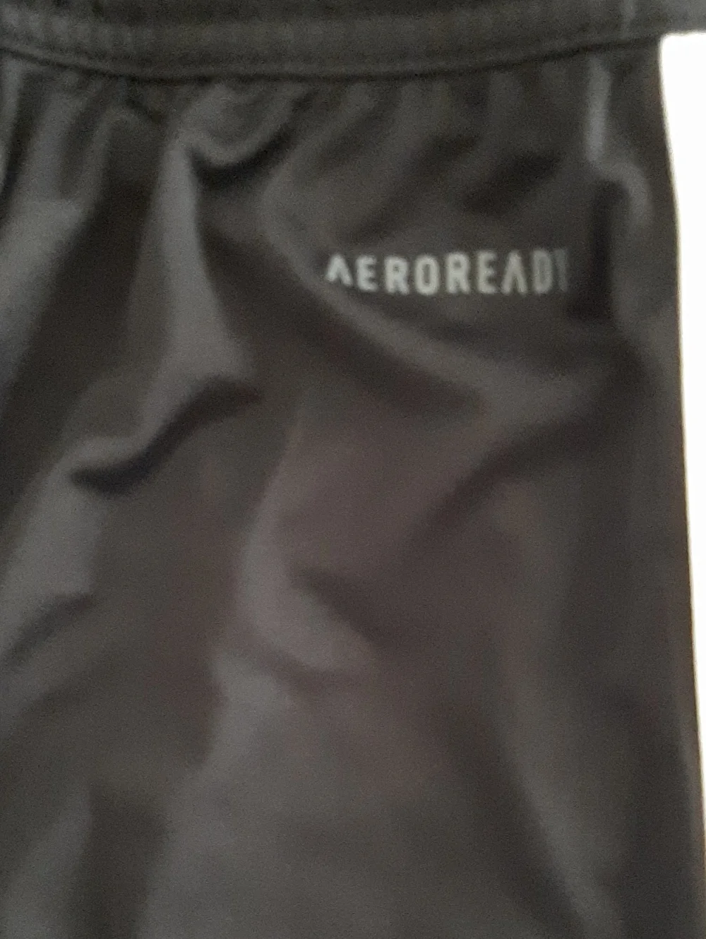 adidas NWT Black Shorts with White Accents